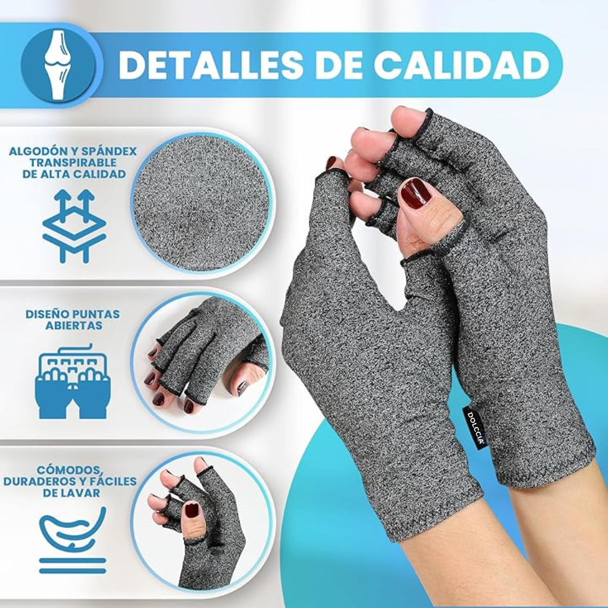 Dolccia® Guantes de Compresión