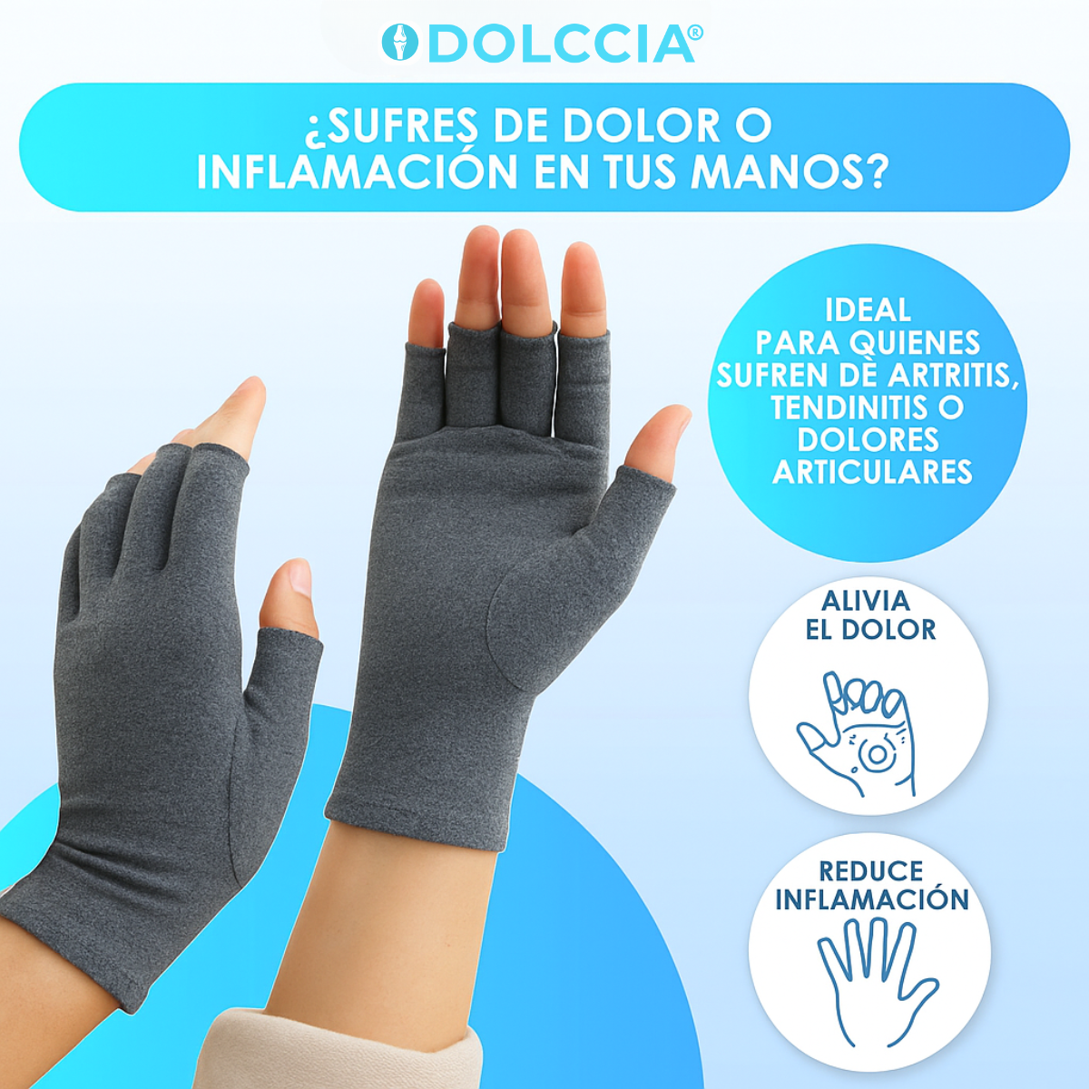 Dolccia® Guantes de Compresión