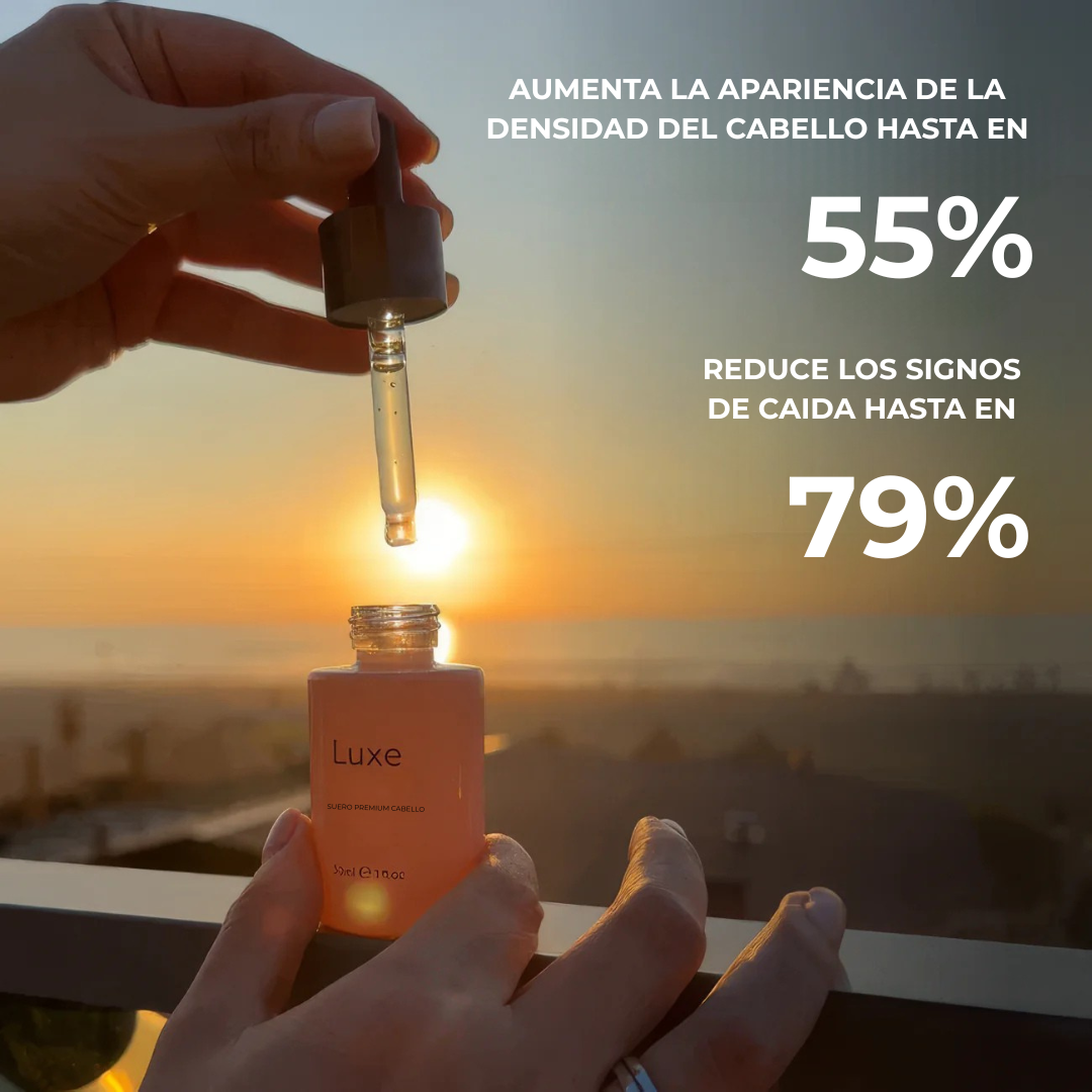 Suero de Crecimiento Capilar Luxe® Resultados en 7 días